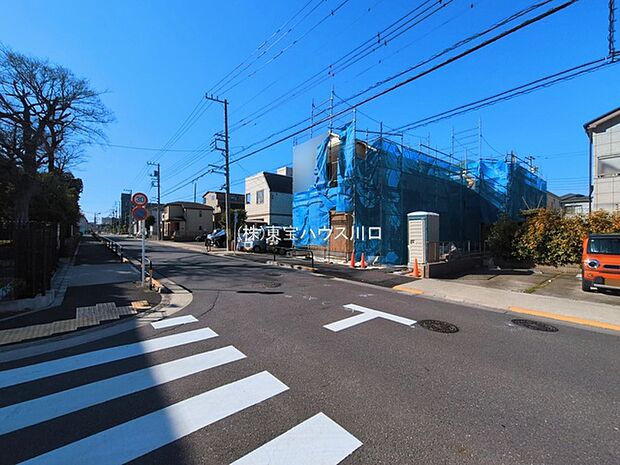 前面道路含む現地