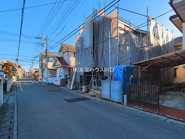 前面道路含む現地