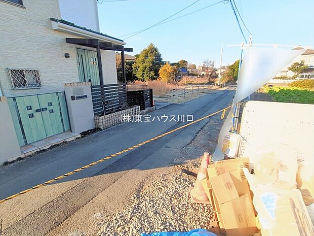 前面道路含む現地