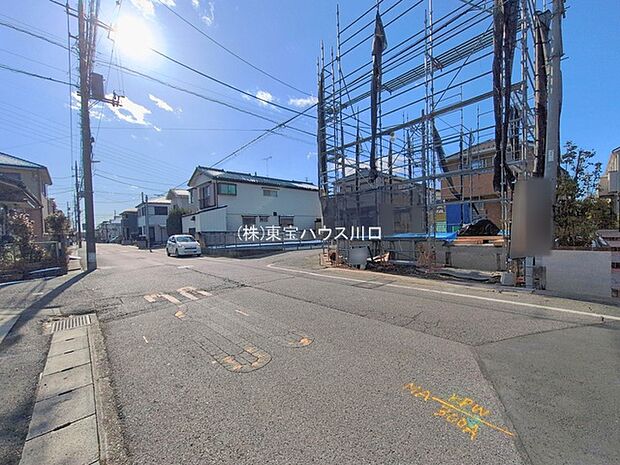 前面道路含む現地