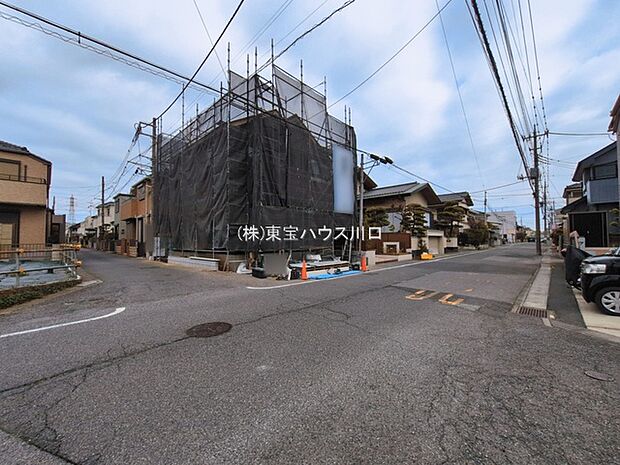 前面道路含む現地