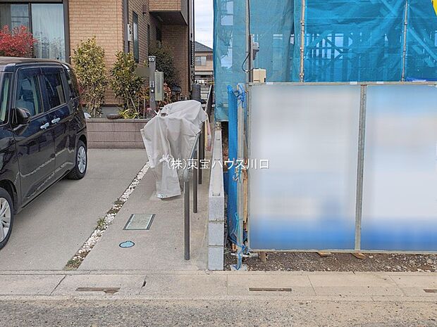 前面道路含む現地