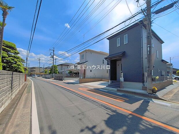 前面道路含む現地