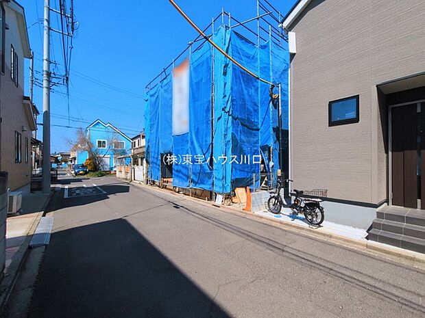 前面道路含む現地