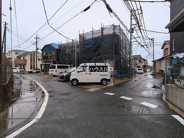 前面道路含む現地