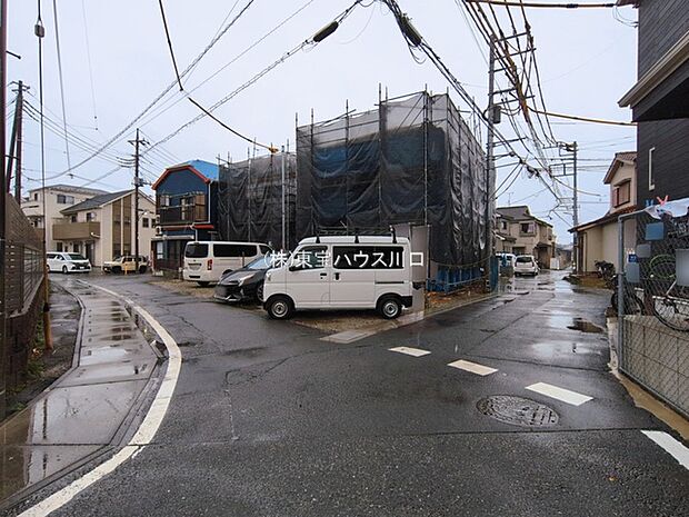 前面道路含む現地