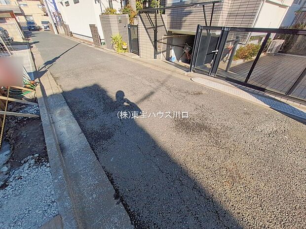 前面道路含む現地