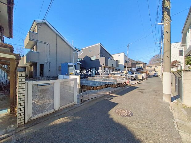 前面道路含む現地