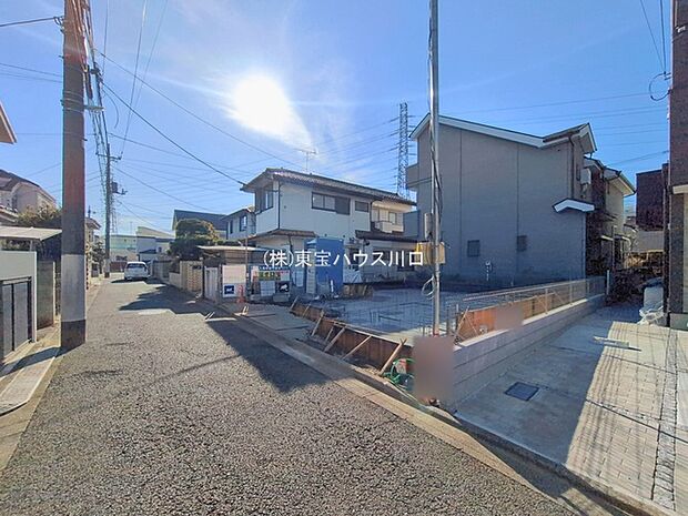 前面道路含む現地