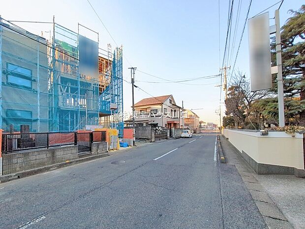 前面道路含む現地