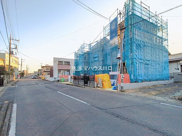 前面道路含む現地