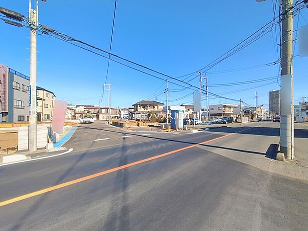 前面道路含む現地