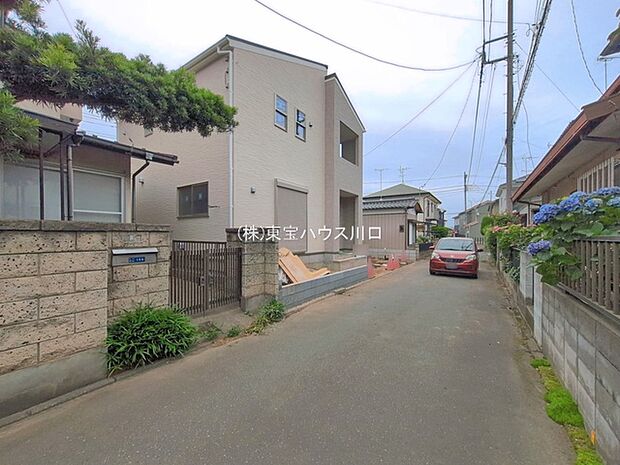 前面道路含む現地