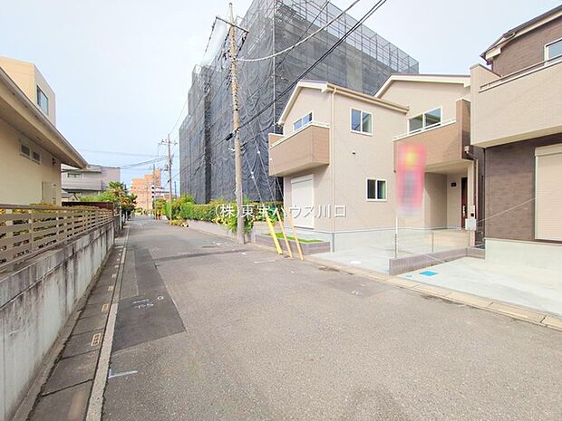 前面道路含む現地