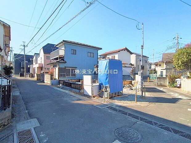 前面道路含む現地