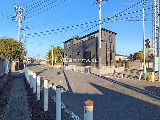 前面道路含む現地