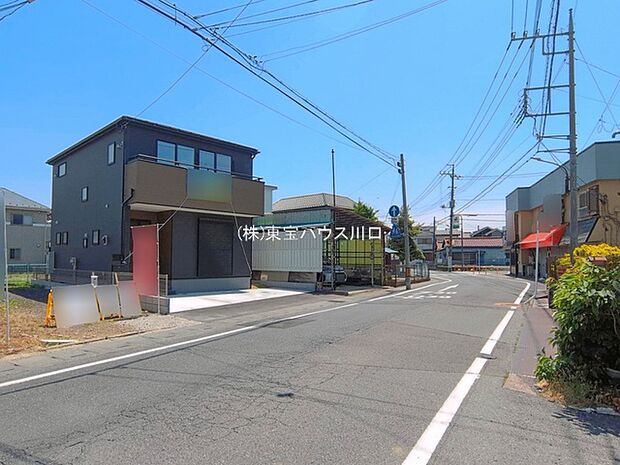前面道路含む現地