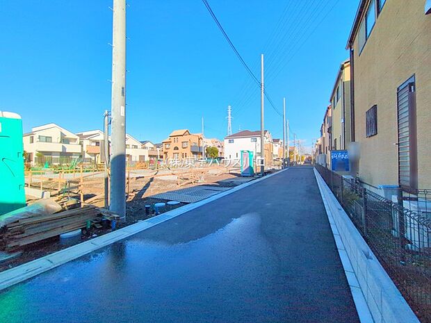 前面道路含む現地