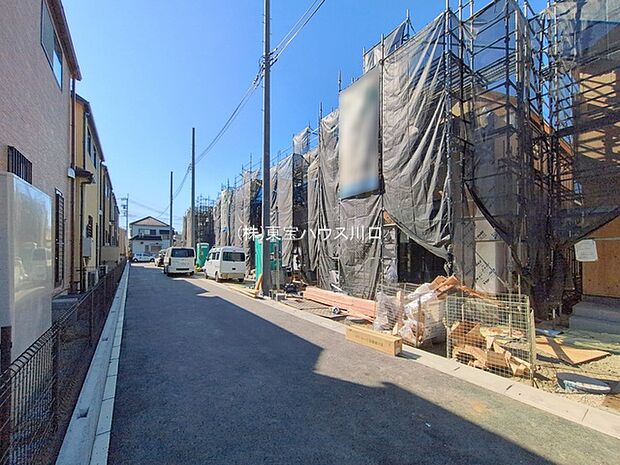 前面道路含む現地