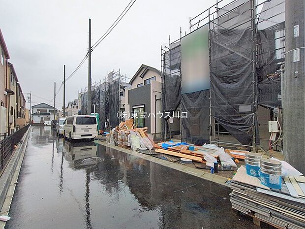 前面道路含む現地