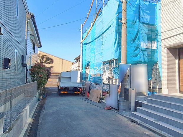 前面道路含む現地