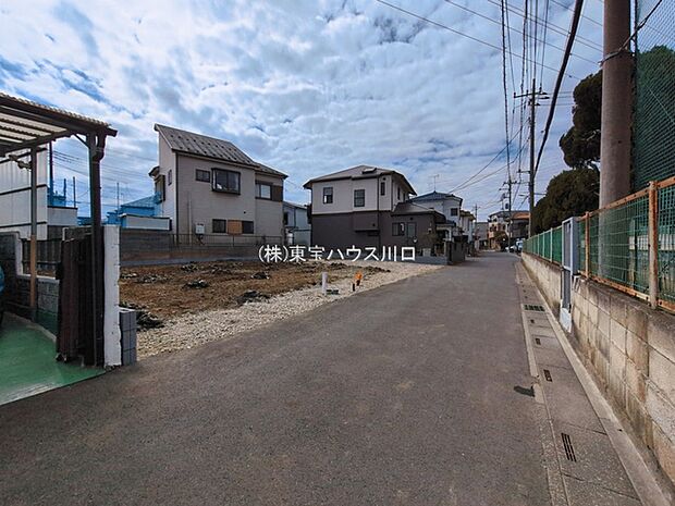 前面道路含む現地