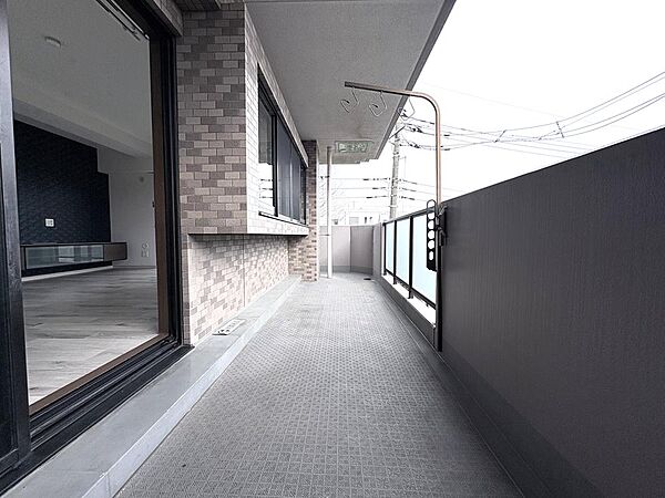 角部屋特権のＬ字バルコニー