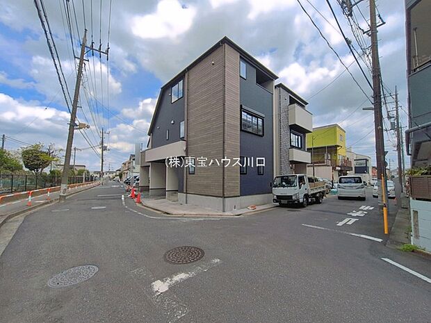 前面道路含む現地