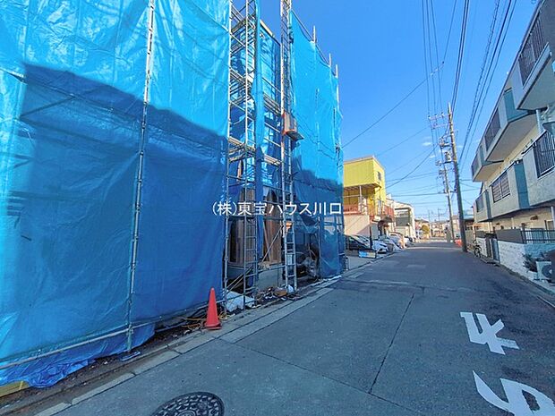 前面道路含む現地