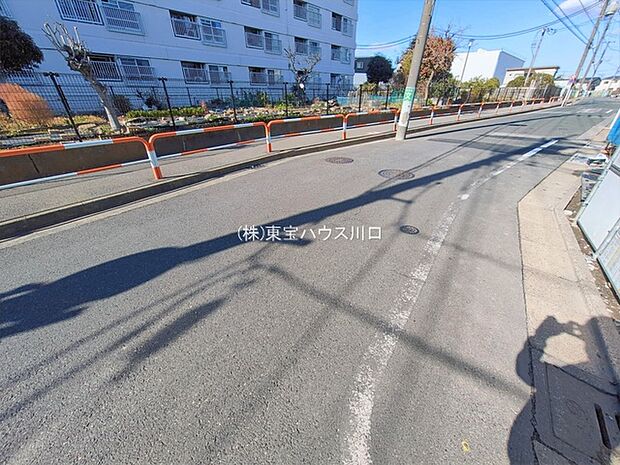 前面道路含む現地