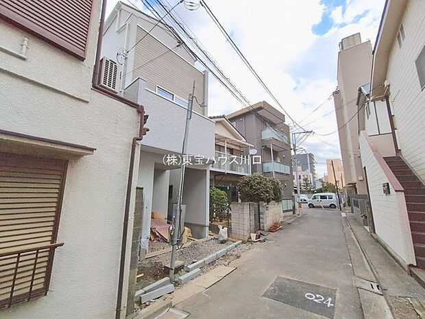 前面道路含む現地