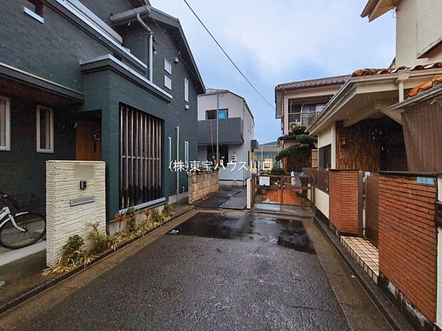 前面道路含む現地