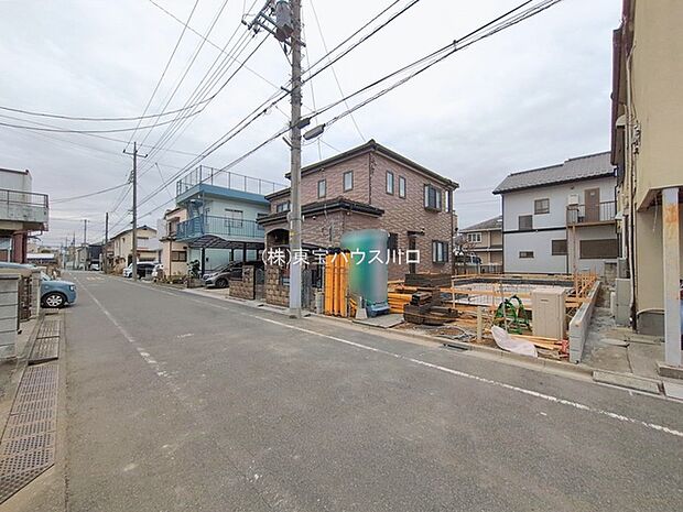 前面道路含む現地