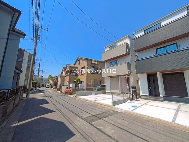 前面道路含む現地