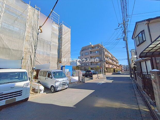 前面道路含む現地