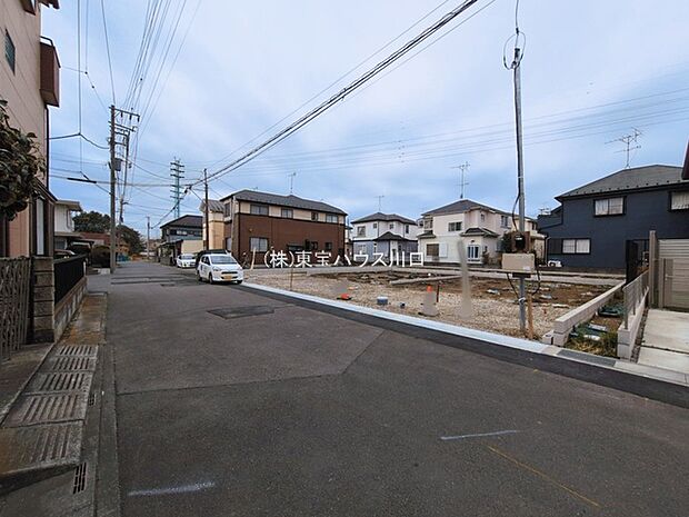 前面道路含む現地