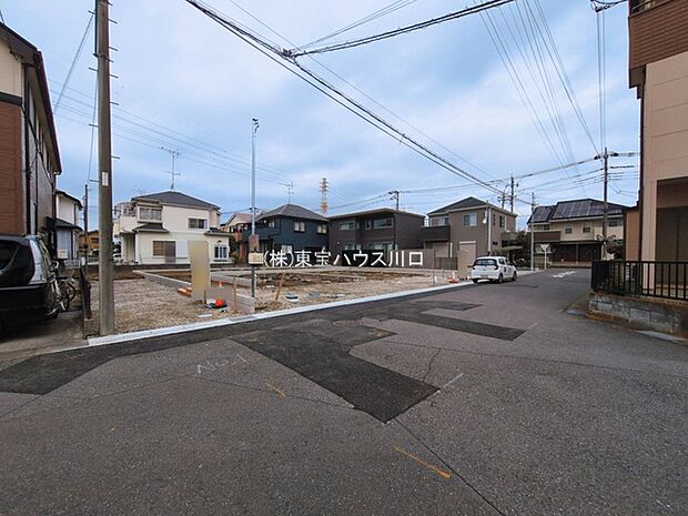 前面道路含む現地