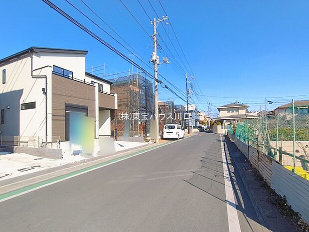 前面道路含む現地