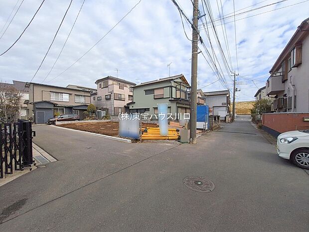 前面道路含む現地