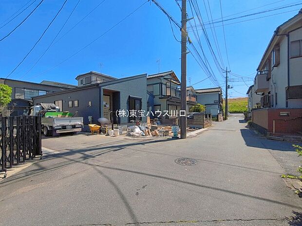 前面道路含む現地