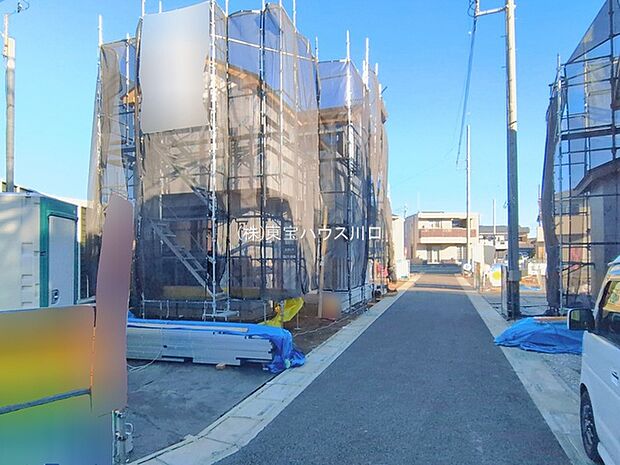 前面道路含む現地