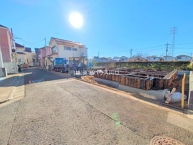 前面道路含む現地