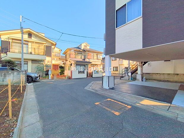 前面道路含む現地