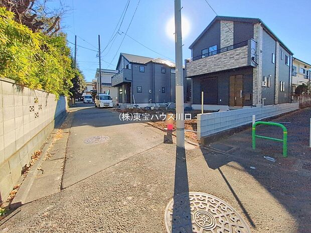 前面道路含む現地