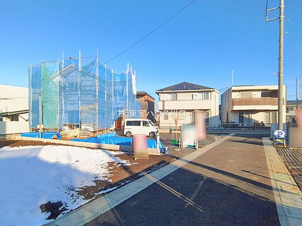 前面道路含む現地