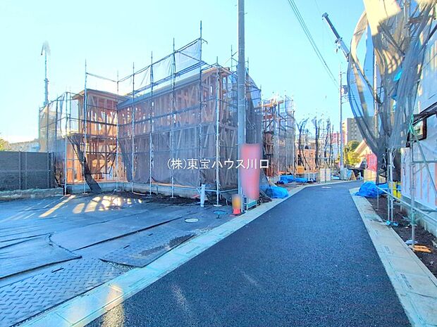 前面道路含む現地