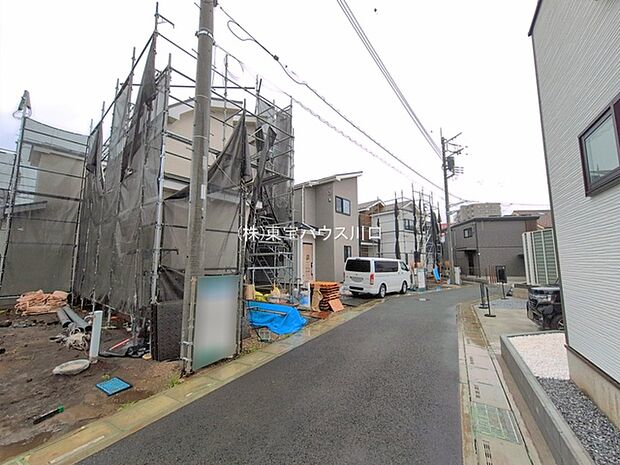 前面道路含む現地