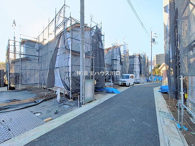 前面道路含む現地