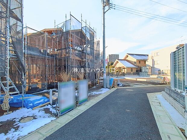 前面道路含む現地