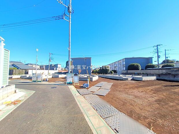 前面道路含む現地